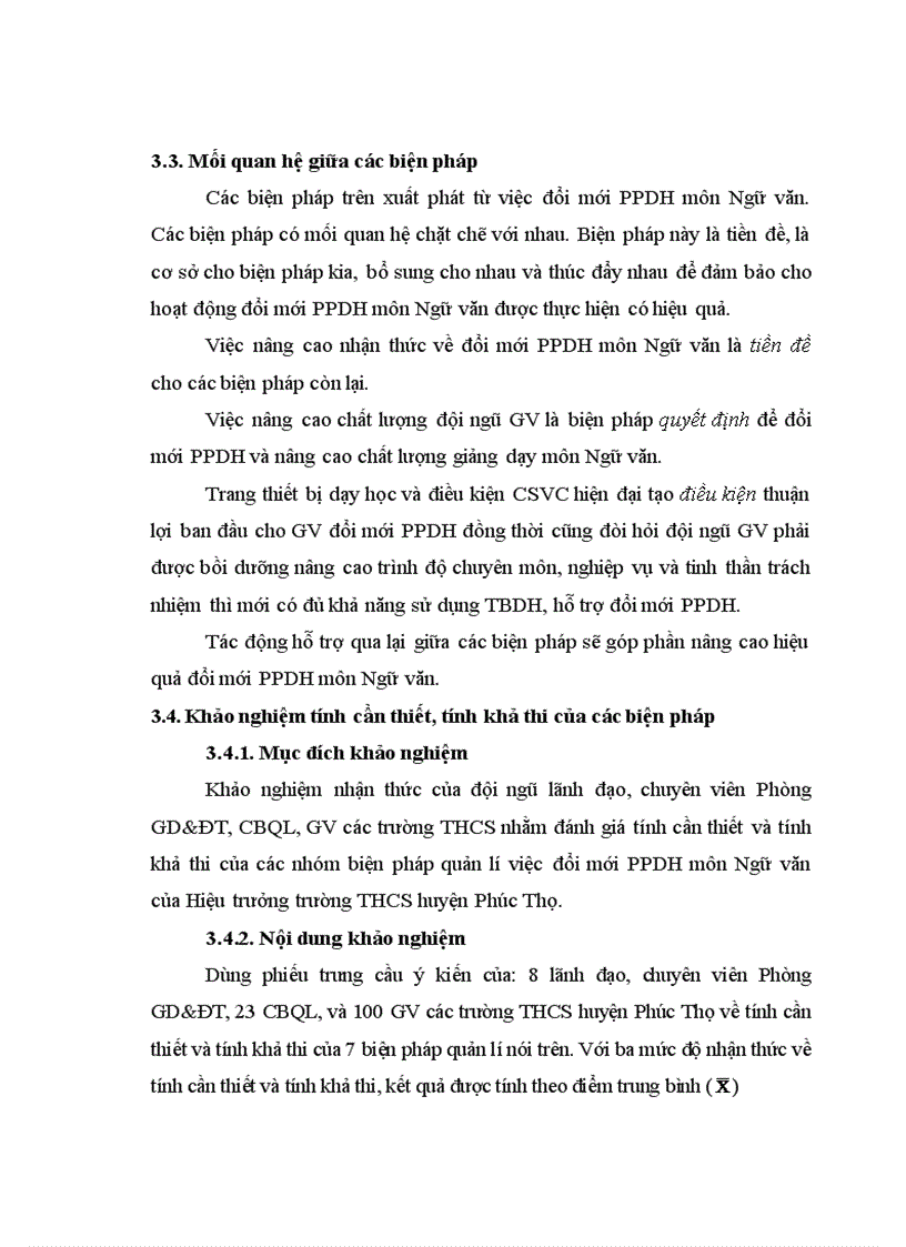 image for page Biện pháp quản lí việc đổi mới phương pháp dạy học môn Ngữ văn của Hiệu trưởng trường THCS huyện Phúc Thọ Hà Nội
