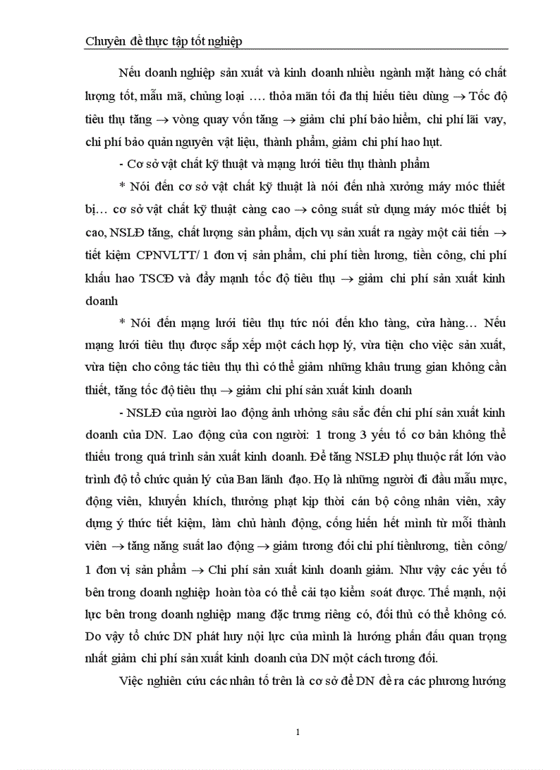 image for page Chi phí sản xuất điều kiện và các giải pháp hạ thấp chi phí sản xuất kinh doanh tại Công ty Bóng đèn Phích nước Rạng Đông 1