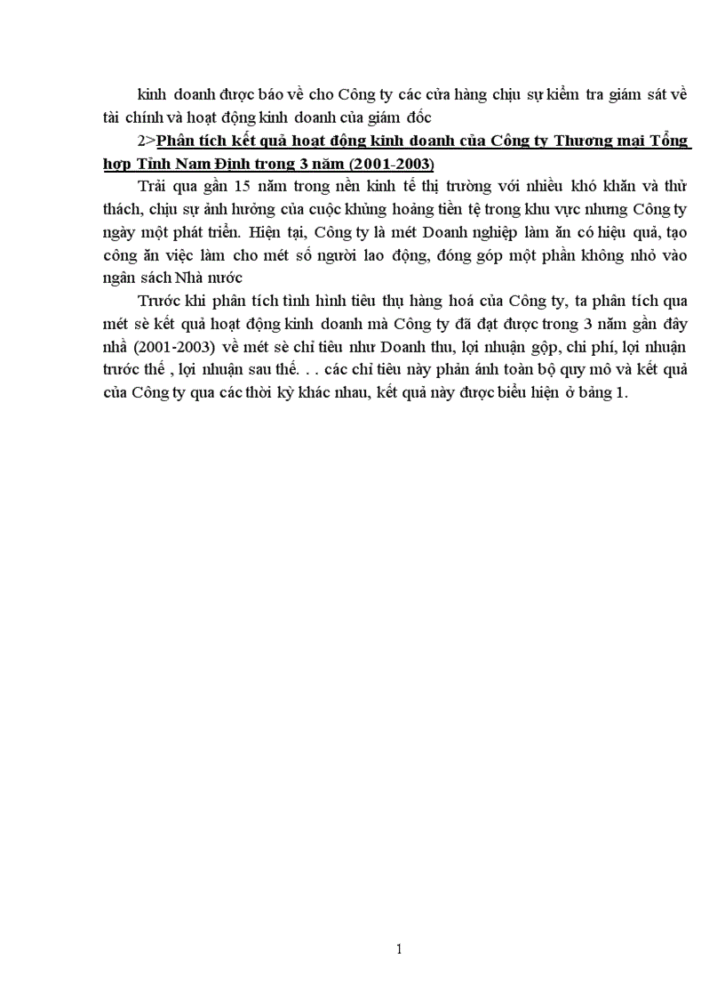 image for page Đẩy mạnh tiêu thụ hàng hoá tại Công ty thương mại tổng hợp tỉnh Nam Định 1