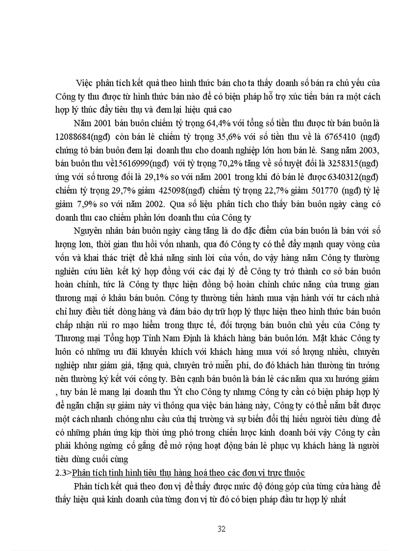 image for page Đẩy mạnh tiêu thụ hàng hoá tại Công ty thương mại tổng hợp tỉnh Nam Định 1