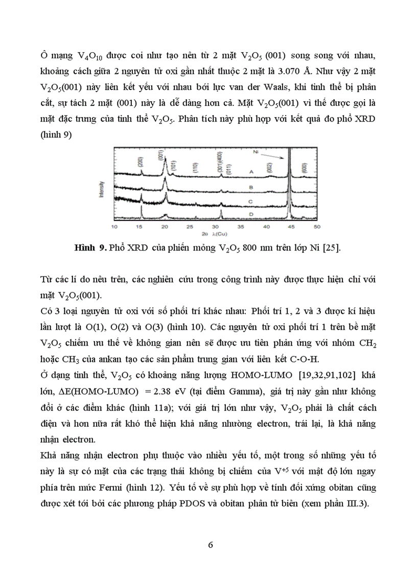 image for page Nghiên cứu lí thuyết phản ứng oxi đề hiđro hóa ankan nhẹ trên xúc tác V2O5 bằng phương pháp phiếm hàm mật độ