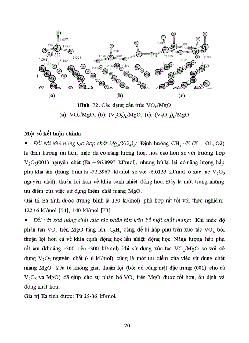 image for page Nghiên cứu lí thuyết phản ứng oxi đề hiđro hóa ankan nhẹ trên xúc tác V2O5 bằng phương pháp phiếm hàm mật độ