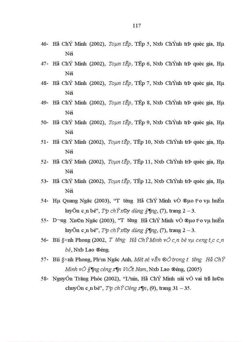 image for page Vận dụng tư tưởng Hồ Chí Minh về cán bộ vào việc đổi mới phương pháp l nh đạo và phong cách công tác của đội ngũ cán bộ chủ chốt cấp cơ sở ở tỉnh Hưng Yên hiện nay