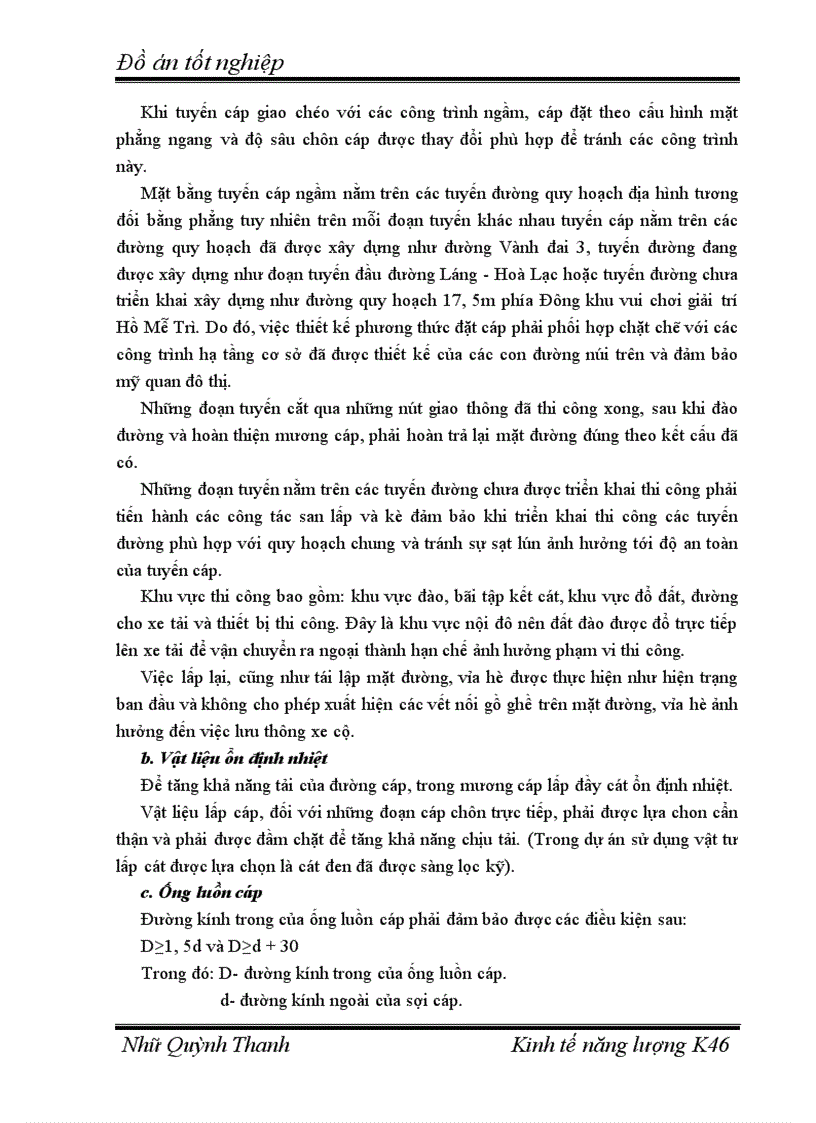 image for page Hạ ngầm tuyến đường dây 110kV di chuyển đường cáp 22kV trạm biến áp 110kV Thanh Xuân