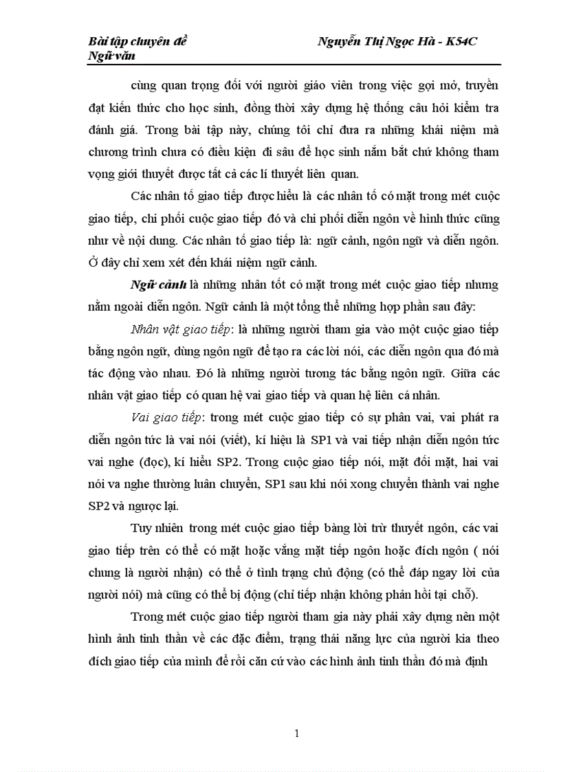 image for page Xây dựng câu hỏi trắc nghiệm và nâng cao cho bài Ngữ cảnh