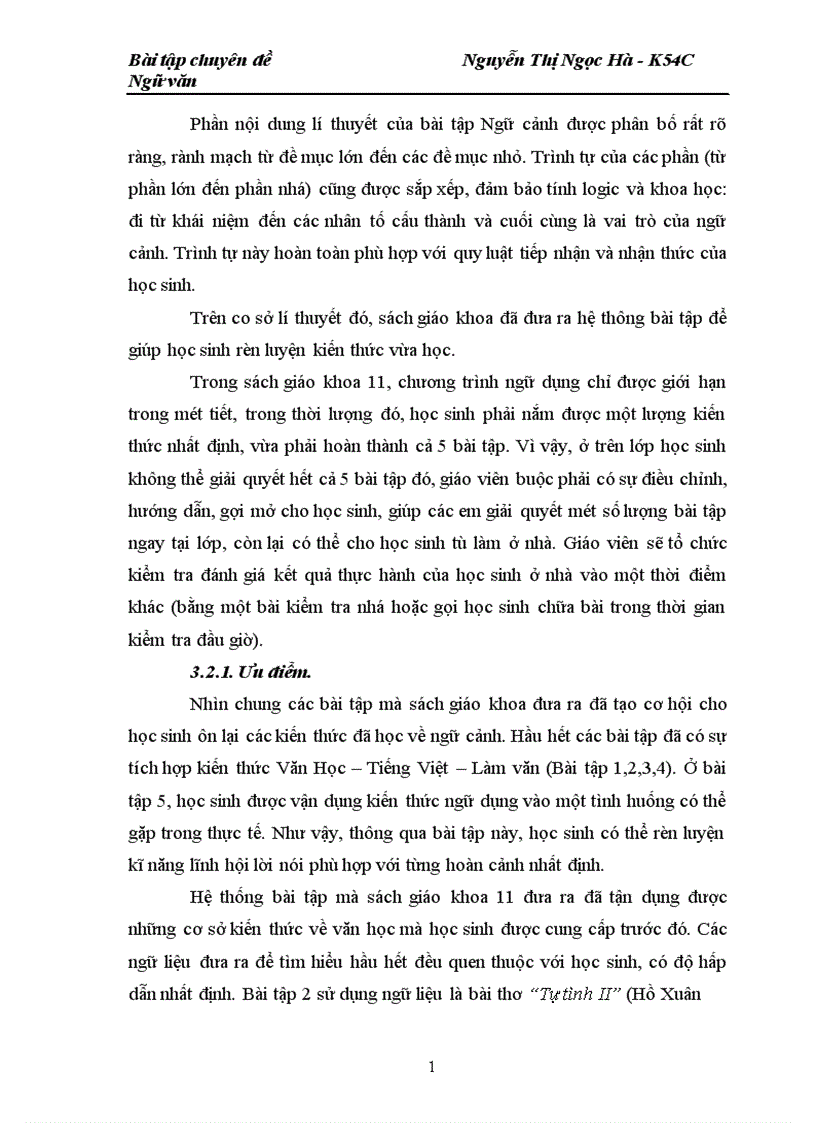 image for page Xây dựng câu hỏi trắc nghiệm và nâng cao cho bài Ngữ cảnh