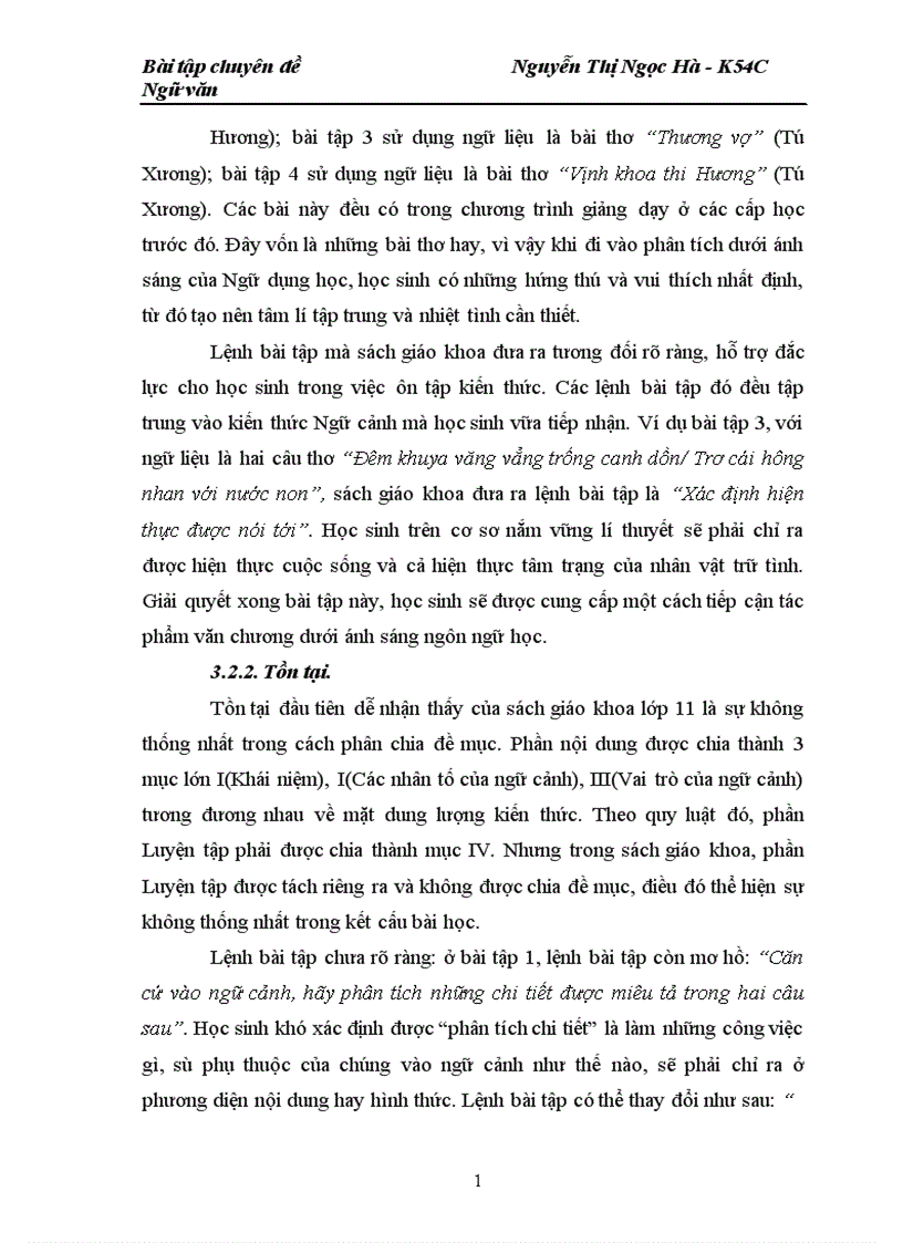 image for page Xây dựng câu hỏi trắc nghiệm và nâng cao cho bài Ngữ cảnh