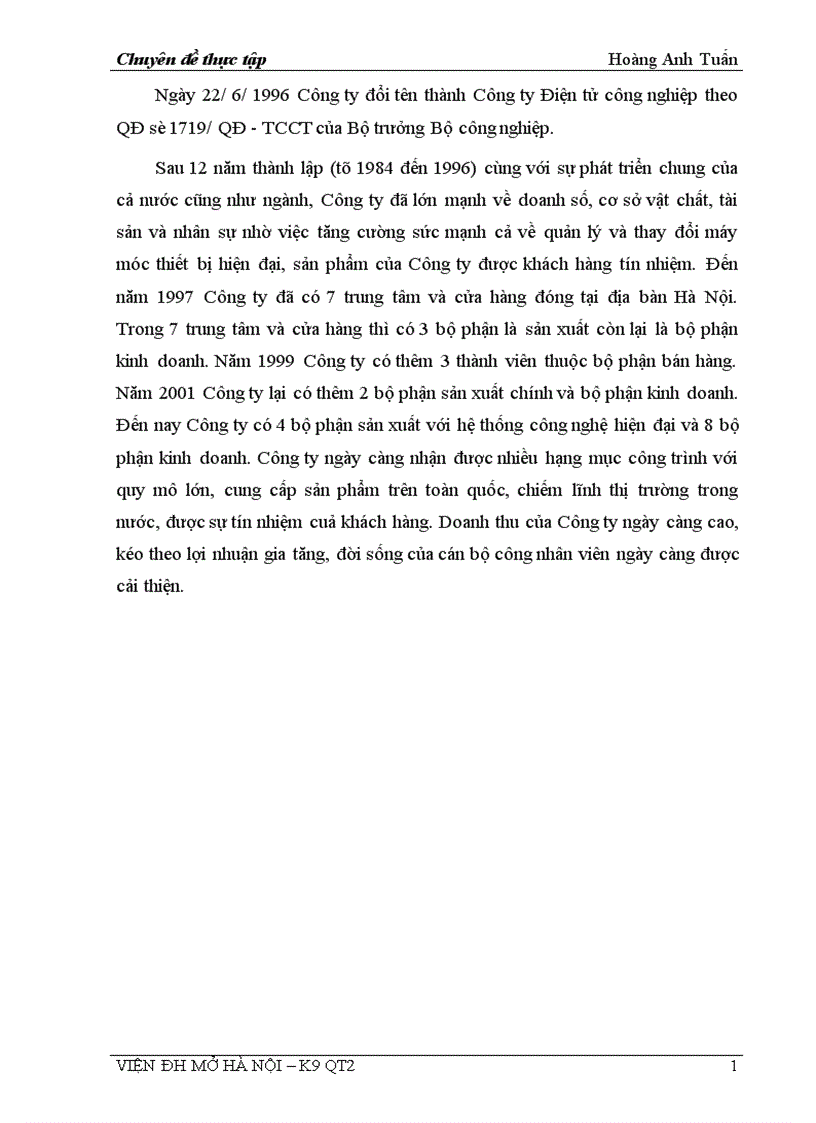 image for page Một số giải pháp để áp dụng hoạt động Marketing Mix tại Công ty Điện tử Công nghiệp CDC 1