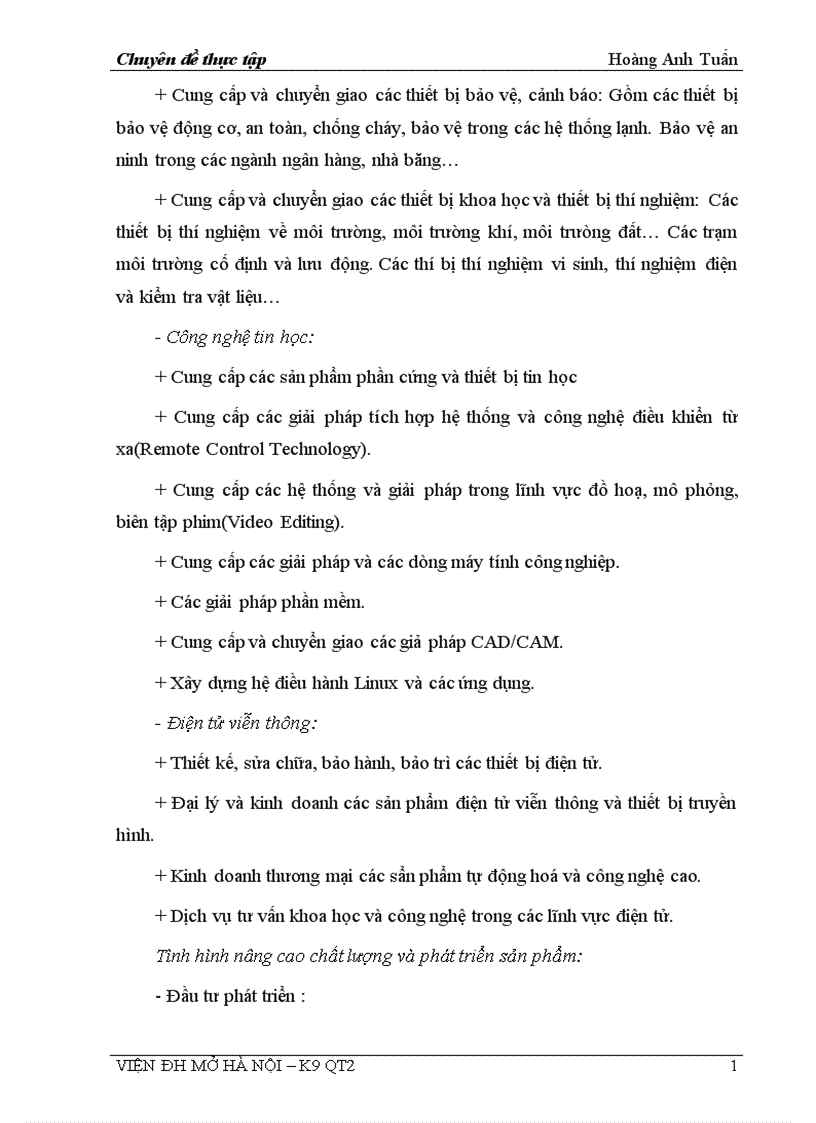 image for page Một số giải pháp để áp dụng hoạt động Marketing Mix tại Công ty Điện tử Công nghiệp CDC 1