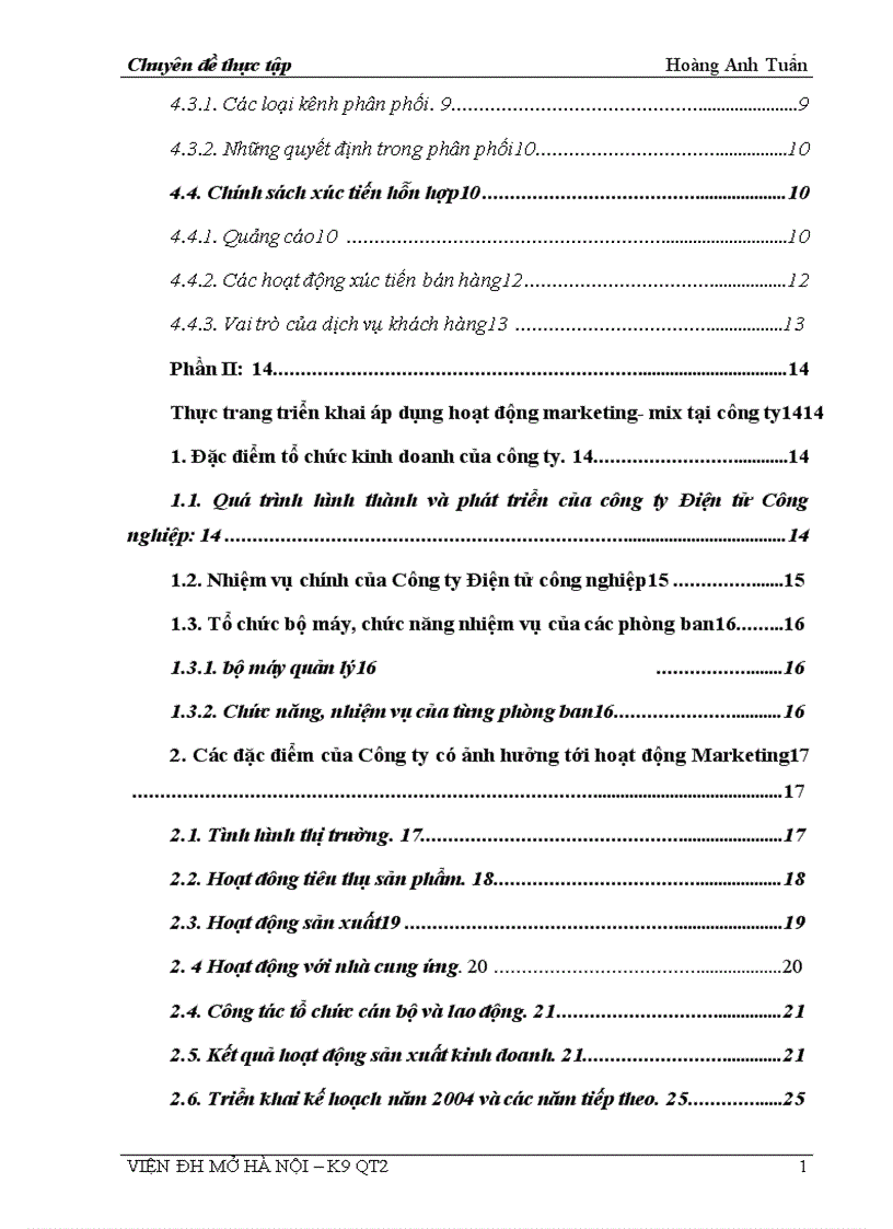 image for page Một số giải pháp để áp dụng hoạt động Marketing Mix tại Công ty Điện tử Công nghiệp CDC 1