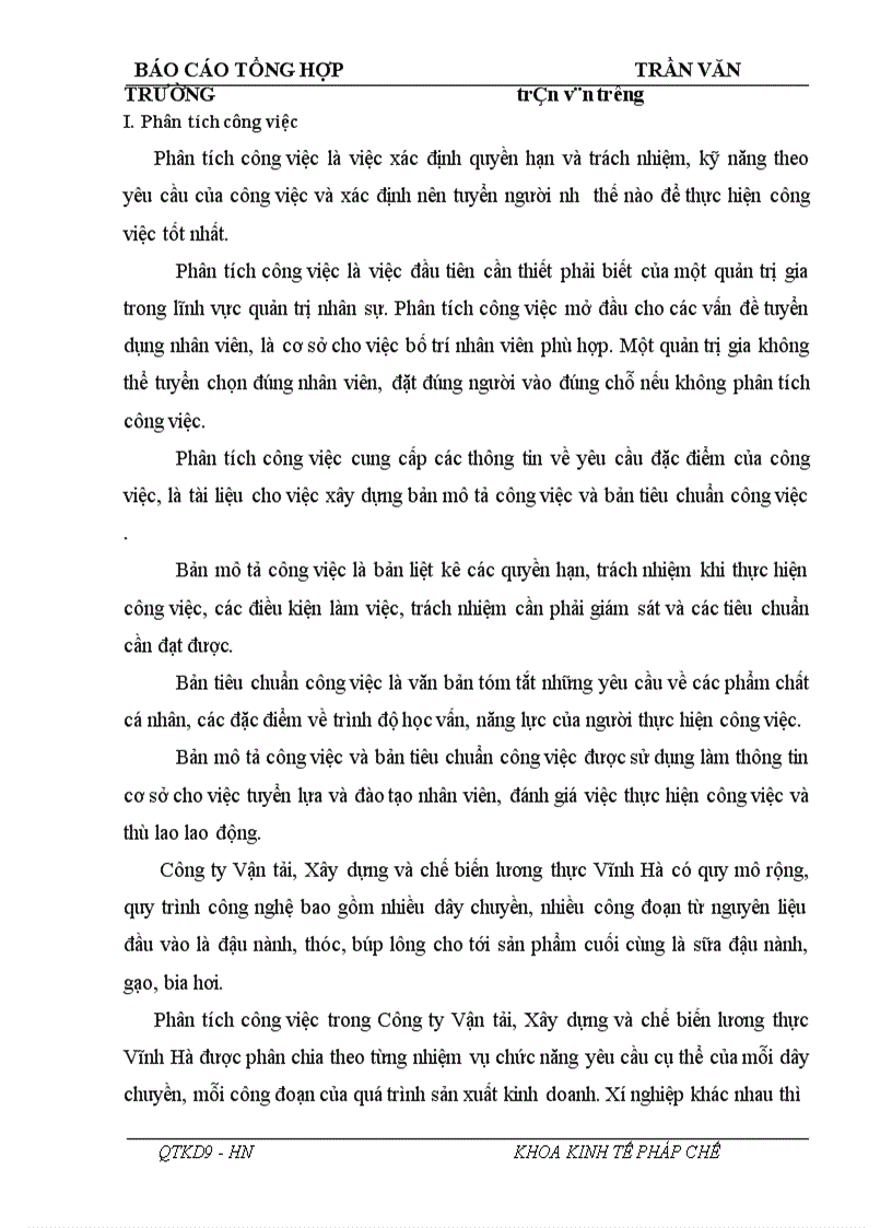 image for page Cơ cấu sản xuất của Công ty Vận tải Xây dựng và chế biến lương thực Vĩnh Hà