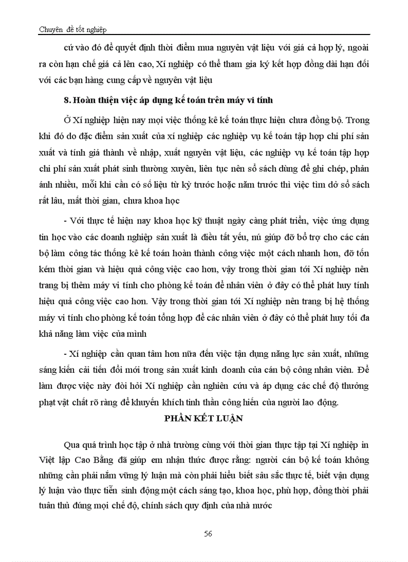 image for page Tổ chức kế toán chi phí sản xuất và tính giá thành sản phẩm 1