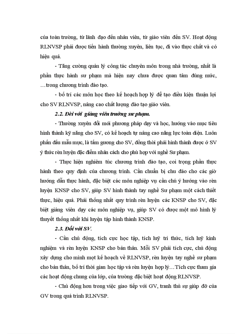 image for page Một số khó khăn tâm lý trong hoạt động rèn luyện nghiệp vụ Sư phạm của sinh viên trường ĐHSPHN 2