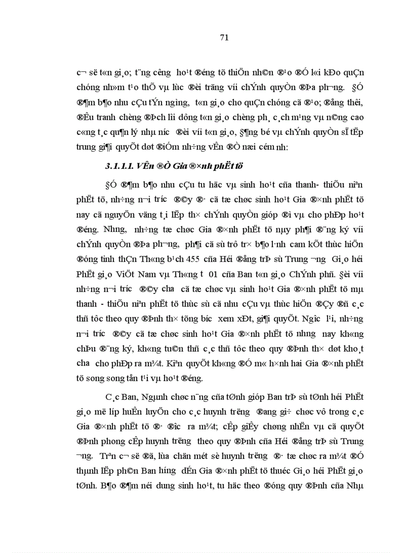 image for page Quản lý nhà nước đối với tôn giáo ở Lâm Đồng hiện nay vấn đề và giải pháp