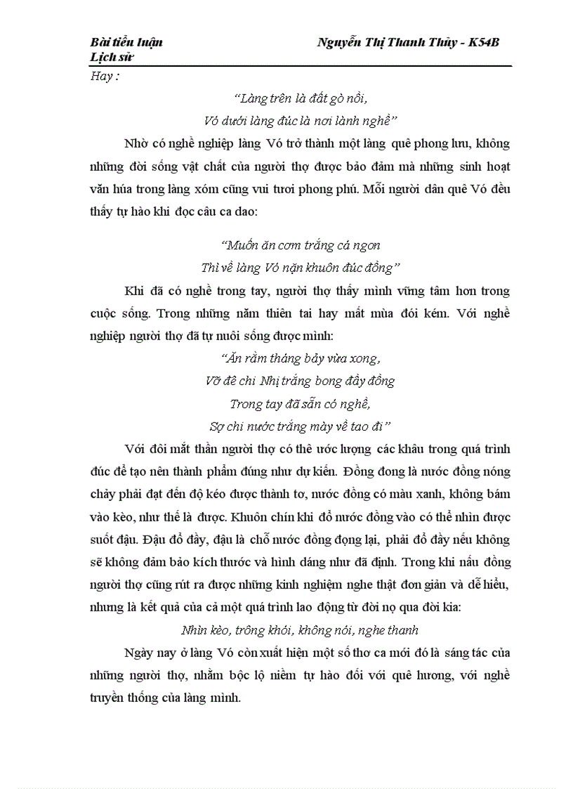 image for page nghề đúc đồng truyền thống làng vó