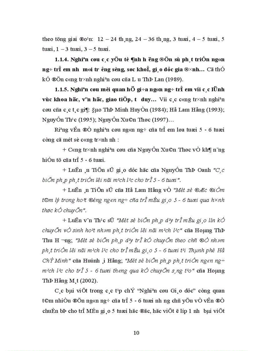 image for page Nghiên cứu vốn ngôn ngữ cơ bản của trẻ mẫu giáo lớn 5 6 tuổi