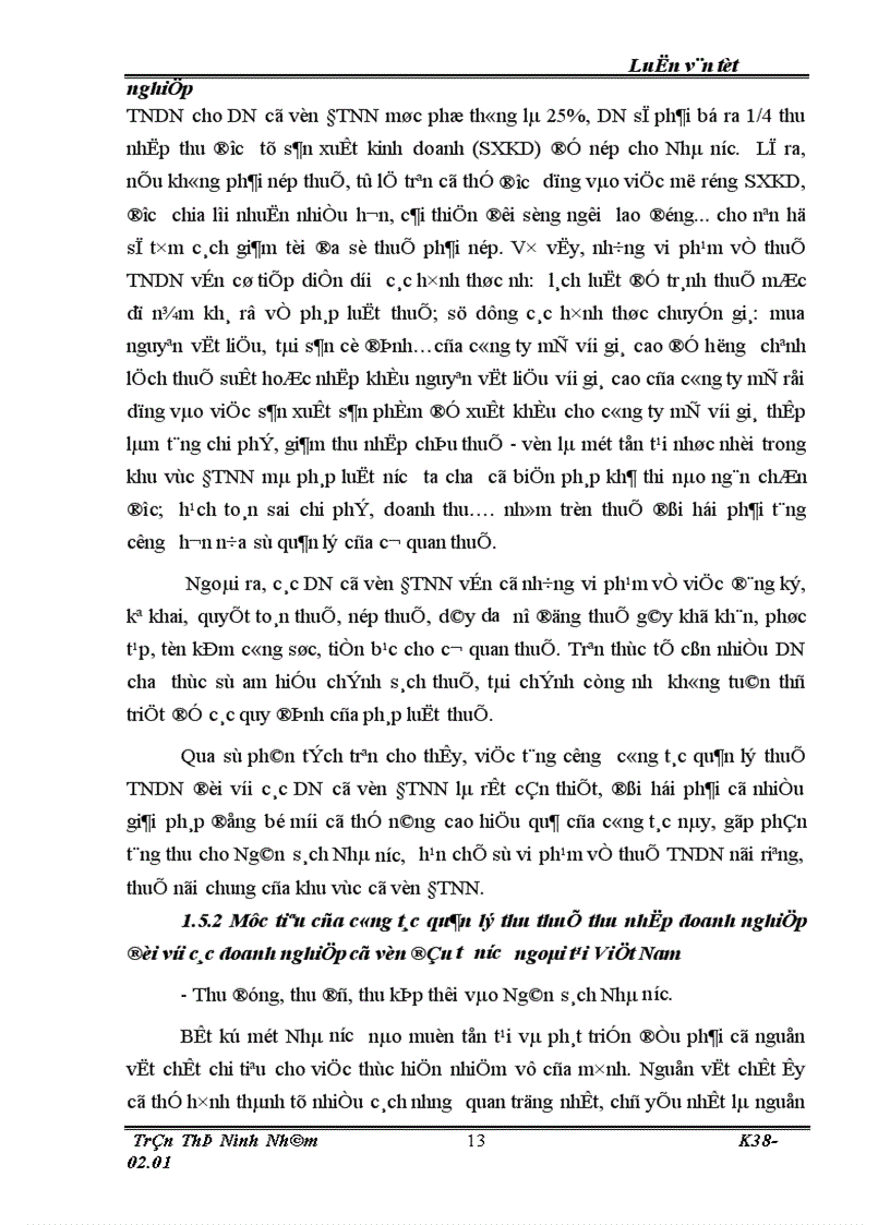 image for page Một số thực trạng cùng những giải pháp nhằm nâng cao hiệu quả công tác quản lý thu thuế thu nhập doanh nghiệp đối với các doanh nghiệp có vốn đầu tư nước ngoài tại thành phố Hải Phòng