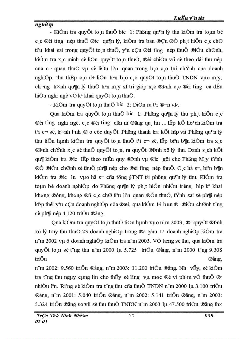 image for page Một số thực trạng cùng những giải pháp nhằm nâng cao hiệu quả công tác quản lý thu thuế thu nhập doanh nghiệp đối với các doanh nghiệp có vốn đầu tư nước ngoài tại thành phố Hải Phòng