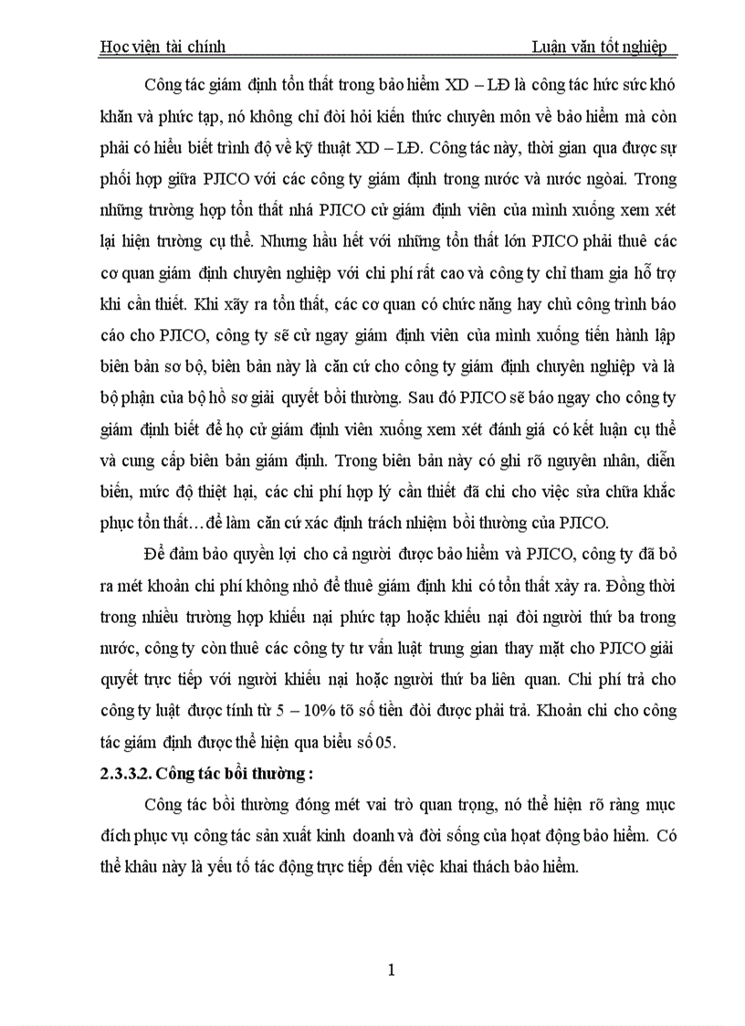 image for page Thực tế triển khai nghiệp vụ bảo hiểm xây dựng lắp đặt tại công ty cổ phần bảo hiểm PETROLIMEX từ 2000 2005