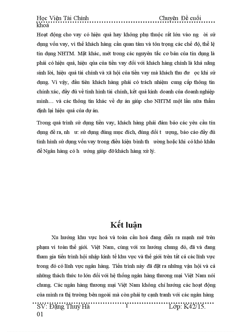 image for page Giải pháp nâng cao chất lượng tín dụng đối với kinh tế ngoài quốc doanh tại NHTMCP NAM á Thăng Long