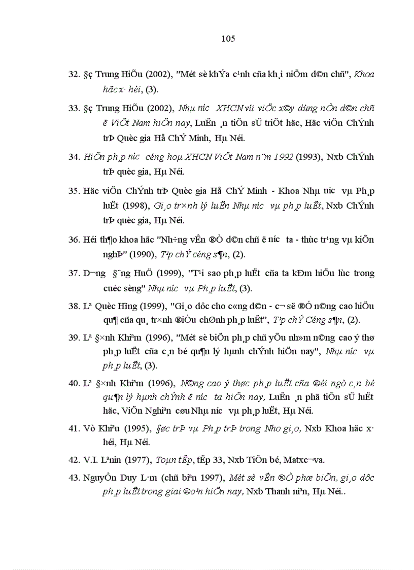 image for page Ý thức pháp luật trong quá trình xây dựng nền dân chủ xã hội chủ nghĩa ở nước ta những nhân tố ảnh hưởng và giải pháp nâng cao