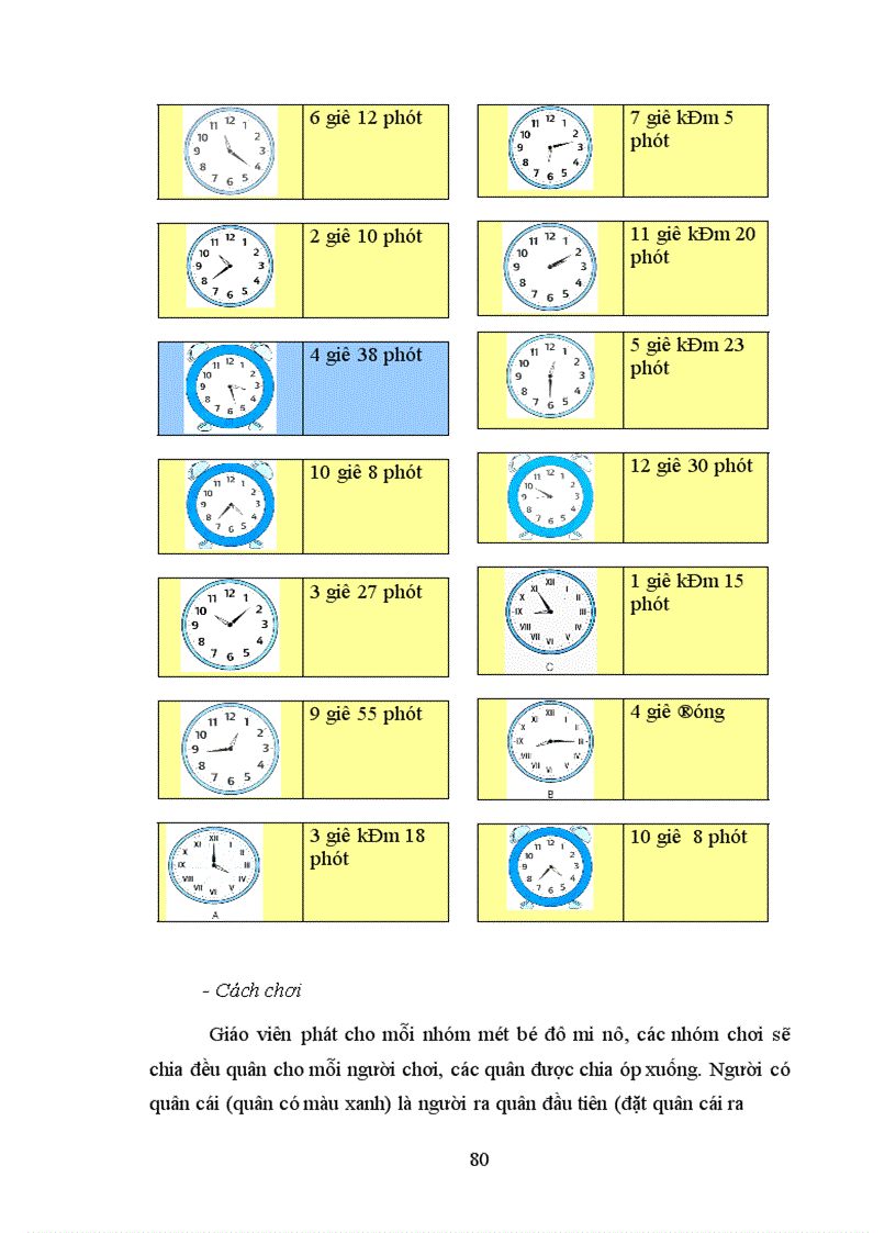image for page Thiết kếvà sử dụng các trò chơi toán học nhằm nâng cao hiệu quả dạy học toán các lớp đầu cấp Tiểu học