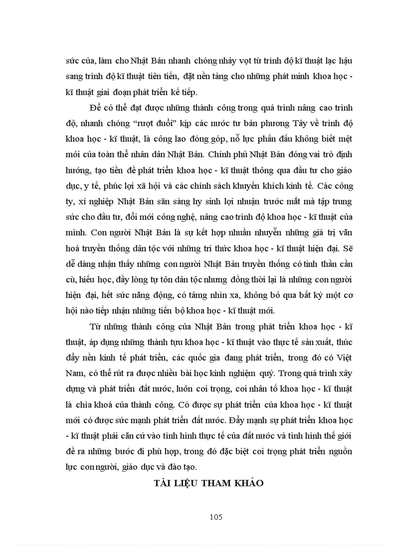 image for page sự phát triển của khoa học kĩ thuật như một biểu hiện nguyên nhân thúc đẩy sự phát triển kinh tế Nhật Bản qua các thời kỳ