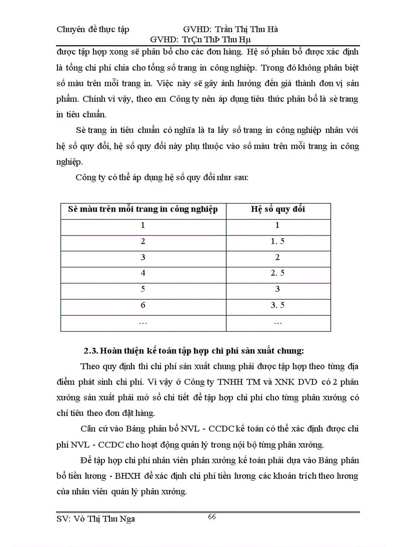 image for page Hoàn thiện Công Tác Kế toán hạch toán chi phí sản xuất và tính giá thành sản phẩm tại Công ty TNHH TM và XNK DVD 1