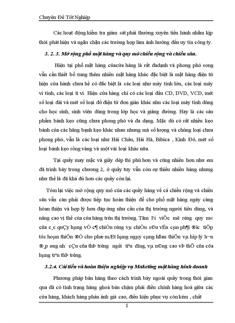 image for page Hoàn thiện nghiệp vụ Marketing mặt hàng kinh doanh tại cửa hàng thương mại 1174 đường Láng thuộc Công ty cổ phần thương mại Cầu Giấy 1