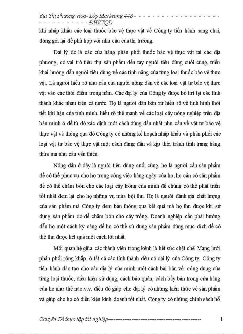 image for page xây dựng kế hoạch xúc tiến bán hàng cho sản phẩm thuốc bảo vệ thực vật của công ty Cổ phần vật tư bảo vệ thực vật Hòa Bình 1