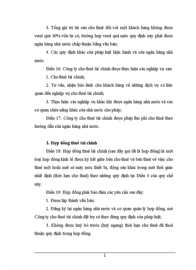 image for page chế độ tài chính về tổ chức và hoạt động của công ty cho thuê tài chính ở việt nam