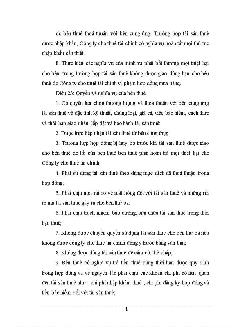 image for page chế độ tài chính về tổ chức và hoạt động của công ty cho thuê tài chính ở việt nam