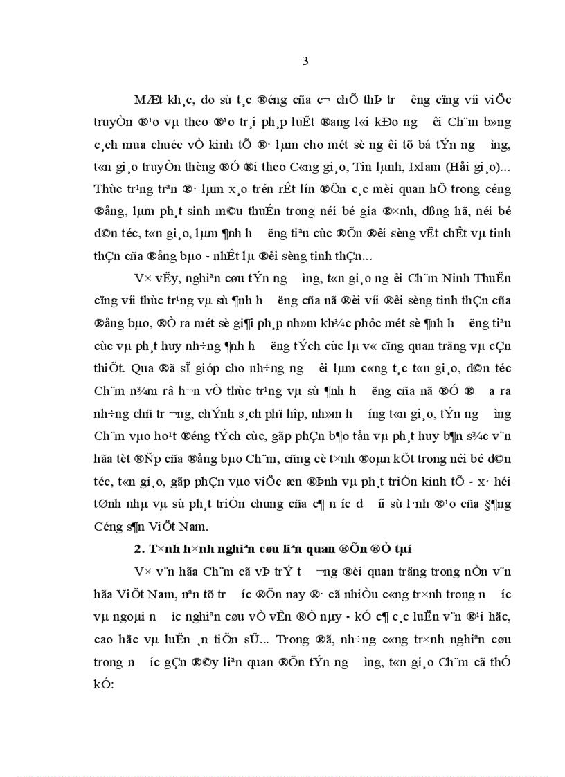 image for page Ảnh hưởng của tín ngưỡng tôn giáo đối với đời sống tinh thần người Chăm Ninh Thuận hiện nay Thực trạng và giải pháp