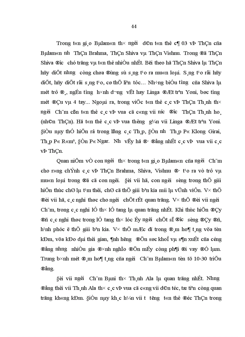 image for page Ảnh hưởng của tín ngưỡng tôn giáo đối với đời sống tinh thần người Chăm Ninh Thuận hiện nay Thực trạng và giải pháp