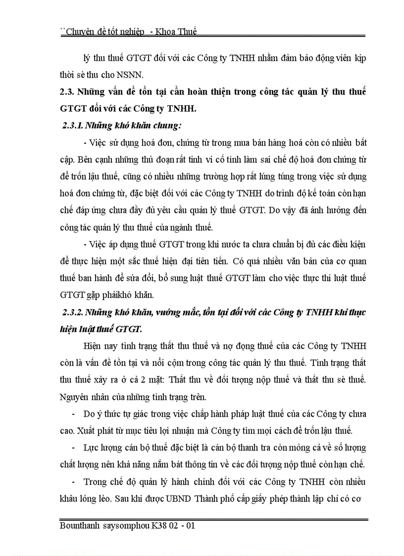 image for page Một số giải pháp nhằm tăng cường công tác quản lý thu thuế GTGT đối với các Công ty TNHH trên địa bàn quận Hai Bà Trưng