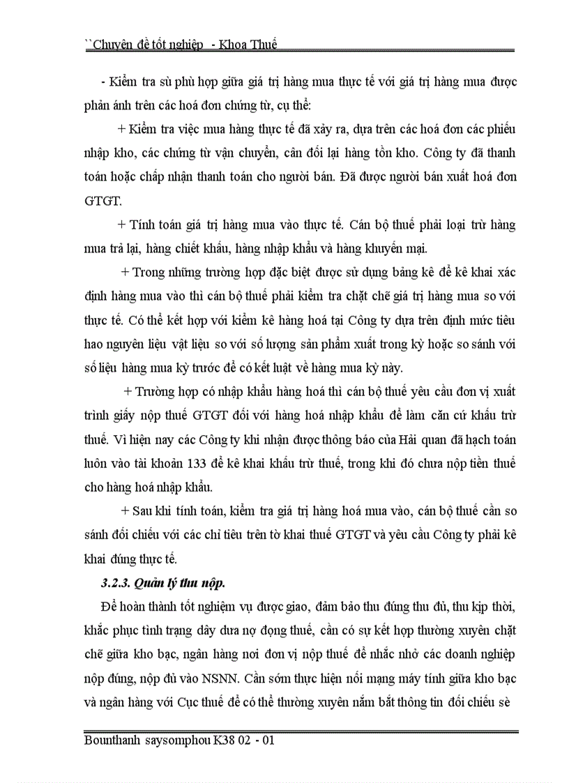 image for page Một số giải pháp nhằm tăng cường công tác quản lý thu thuế GTGT đối với các Công ty TNHH trên địa bàn quận Hai Bà Trưng