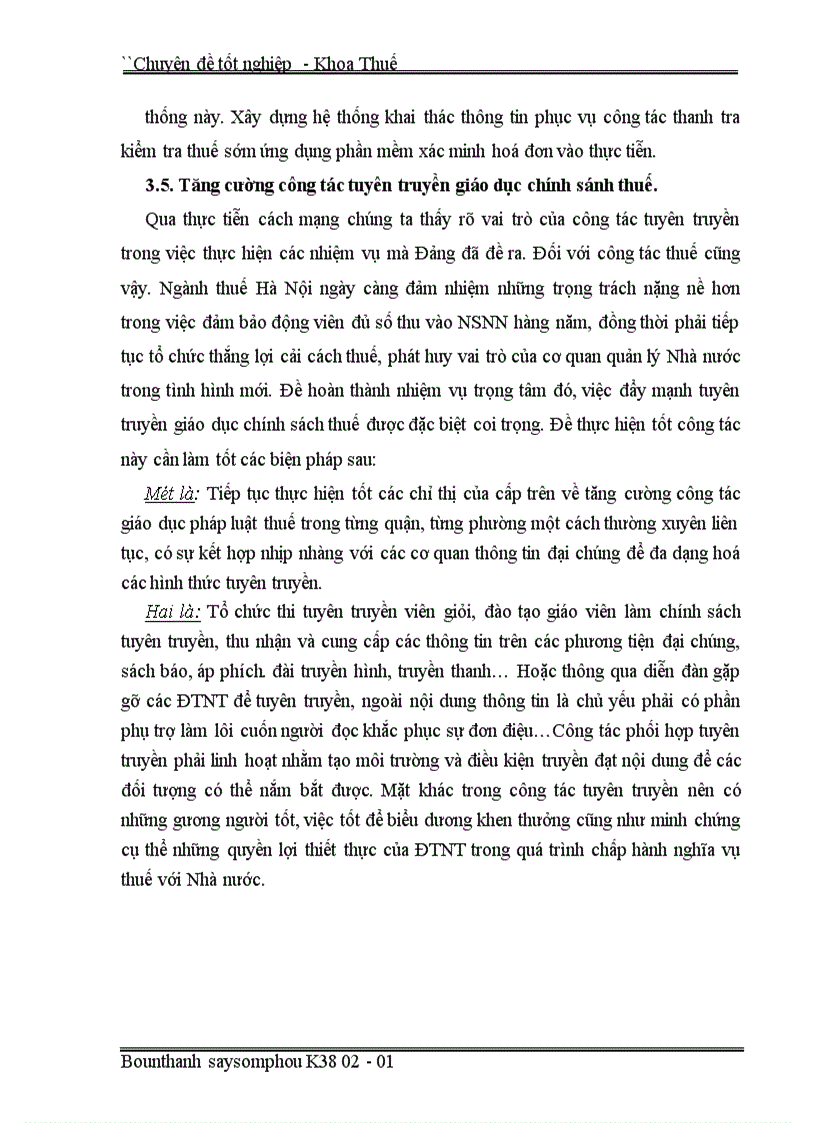 image for page Một số giải pháp nhằm tăng cường công tác quản lý thu thuế GTGT đối với các Công ty TNHH trên địa bàn quận Hai Bà Trưng