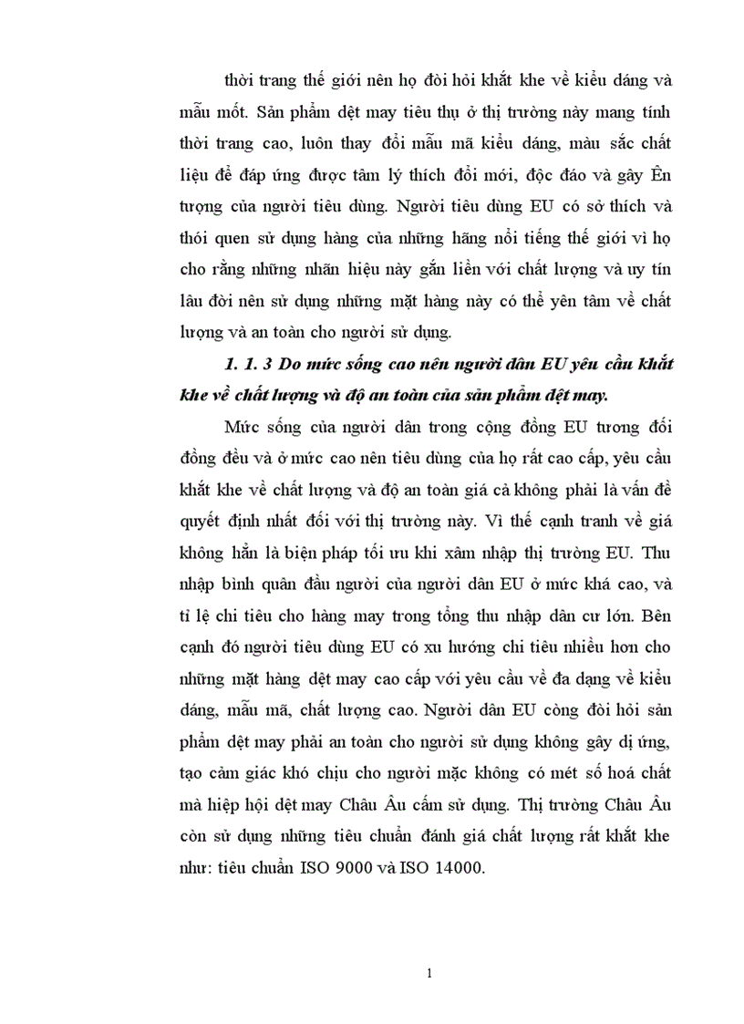 image for page Đẩy mạnh xuất khẩu sản phẩm dệt may sang thị trường EU