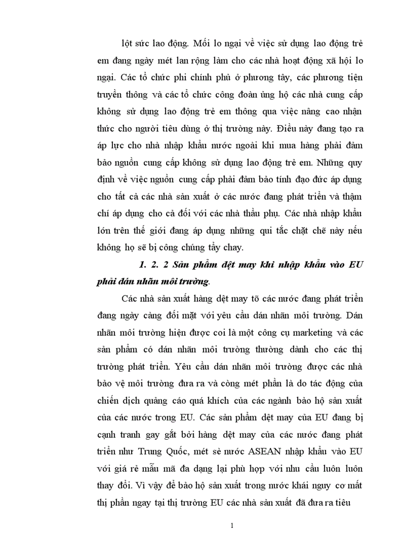 image for page Đẩy mạnh xuất khẩu sản phẩm dệt may sang thị trường EU