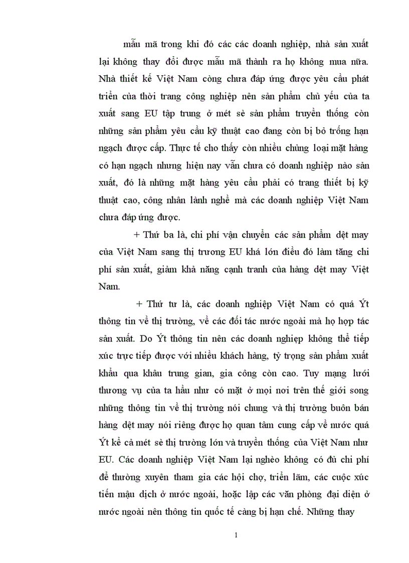 image for page Đẩy mạnh xuất khẩu sản phẩm dệt may sang thị trường EU