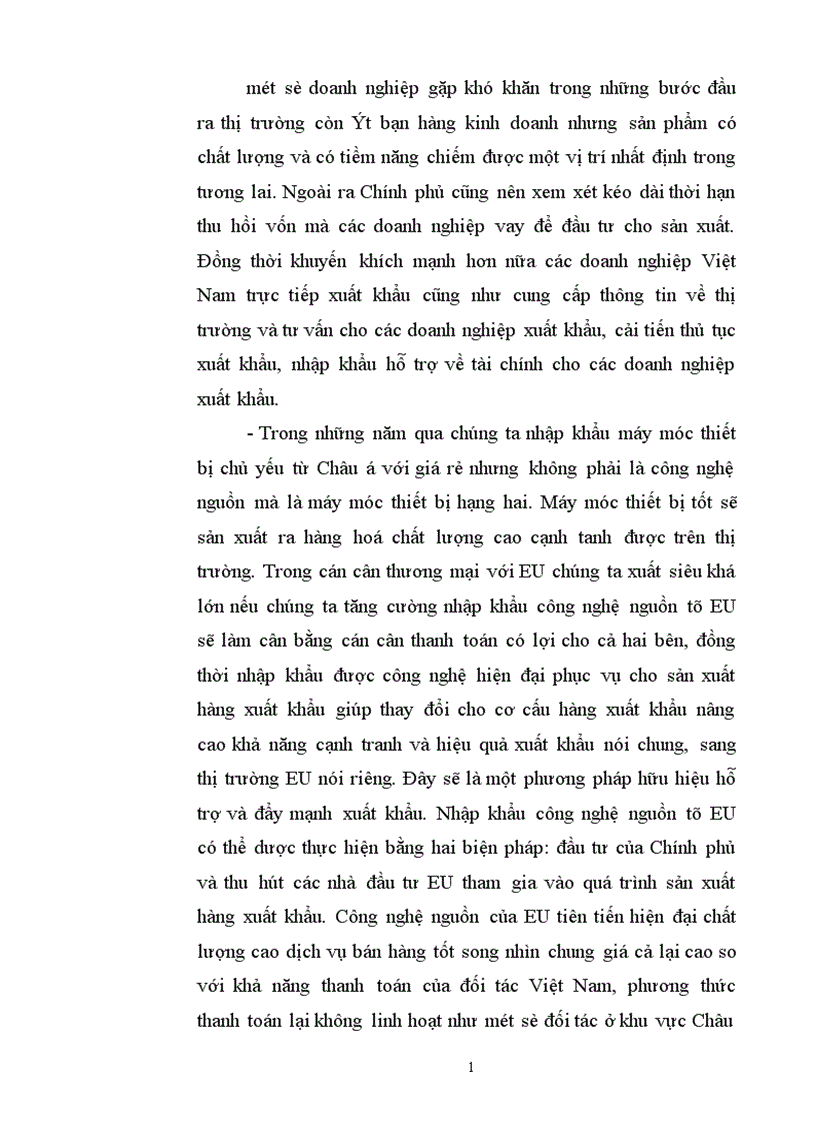 image for page Đẩy mạnh xuất khẩu sản phẩm dệt may sang thị trường EU