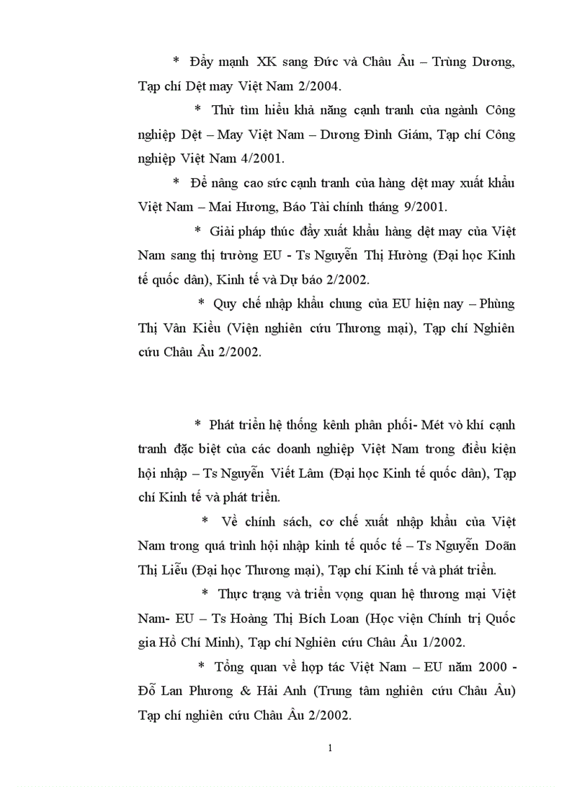 image for page Đẩy mạnh xuất khẩu sản phẩm dệt may sang thị trường EU