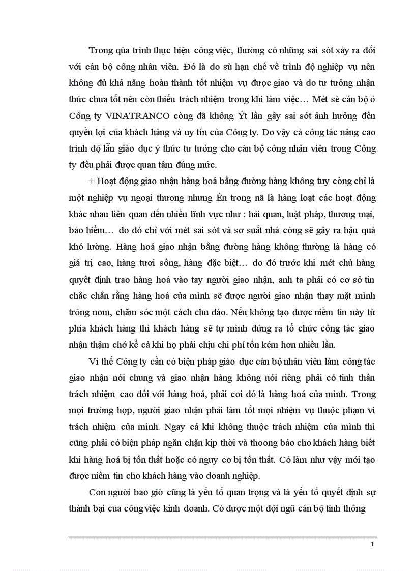 image for page Một số giải pháp nhằm đẩy mạnh nghiệp vụ giao nhận vận chuyển hàng hoá xuất nhập khẩu bằng đừòng hàng không ở Công ty VINATRANCO