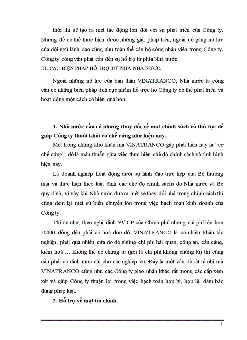 image for page Một số giải pháp nhằm đẩy mạnh nghiệp vụ giao nhận vận chuyển hàng hoá xuất nhập khẩu bằng đừòng hàng không ở Công ty VINATRANCO