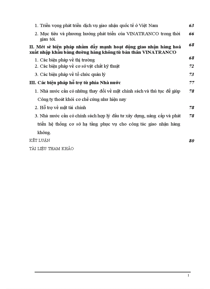 image for page Một số giải pháp nhằm đẩy mạnh nghiệp vụ giao nhận vận chuyển hàng hoá xuất nhập khẩu bằng đừòng hàng không ở Công ty VINATRANCO