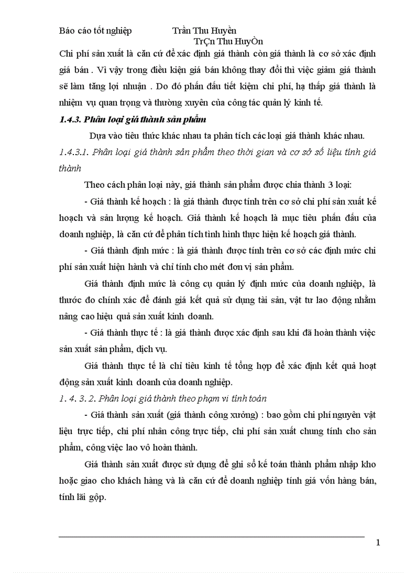 image for page Tổ chức kế toán tập hợp chi phí sản xuất và tính giá thành sản phẩm 1