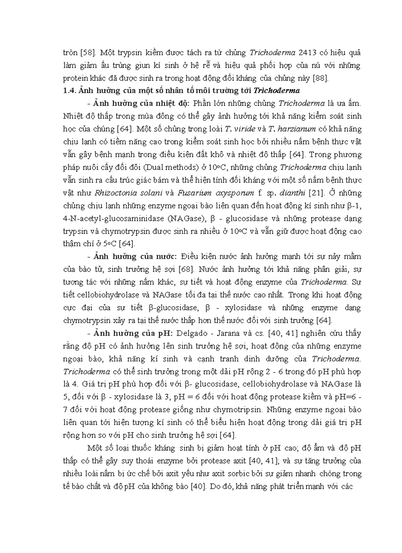 image for page Nghiên cứu khả năng đối kháng và tiềm năng ứng dụng của một số chủng Trichoderma phân lập từ RNM trên một số nấm bệnh thực vật