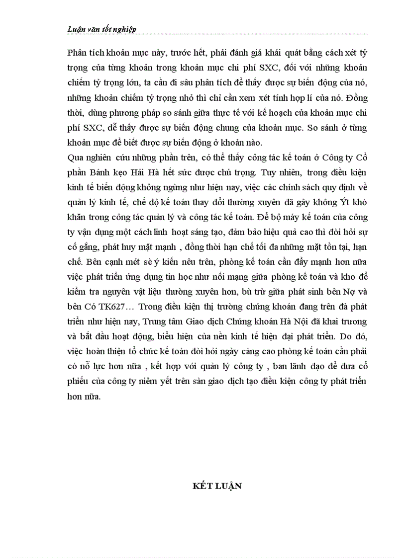 image for page Hoàn thiện kế toán chi phí sản xuất và tính giá thành sản phẩm tại Công ty Cổ phần Bánh kẹo Hải Hà 1