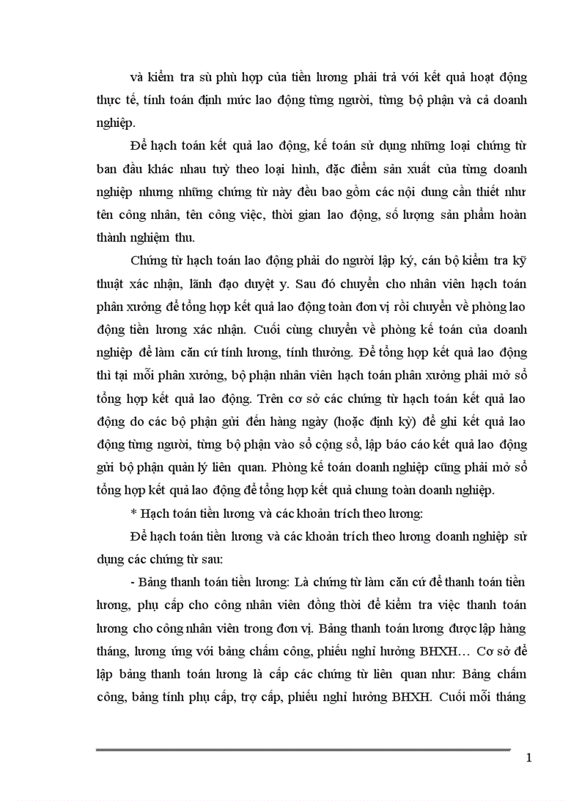 image for page Hạch toán tiền lương và các khoản trích theo lương tại Công ty cổ phần xây dựng công trình I 1