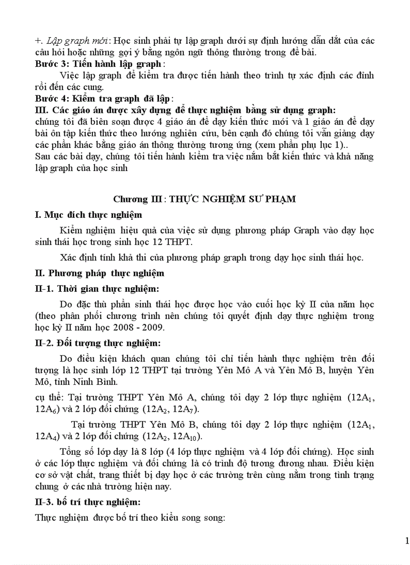 image for page sử dụng phương pháp Graph trong dạy học phần sinh thái học THPT